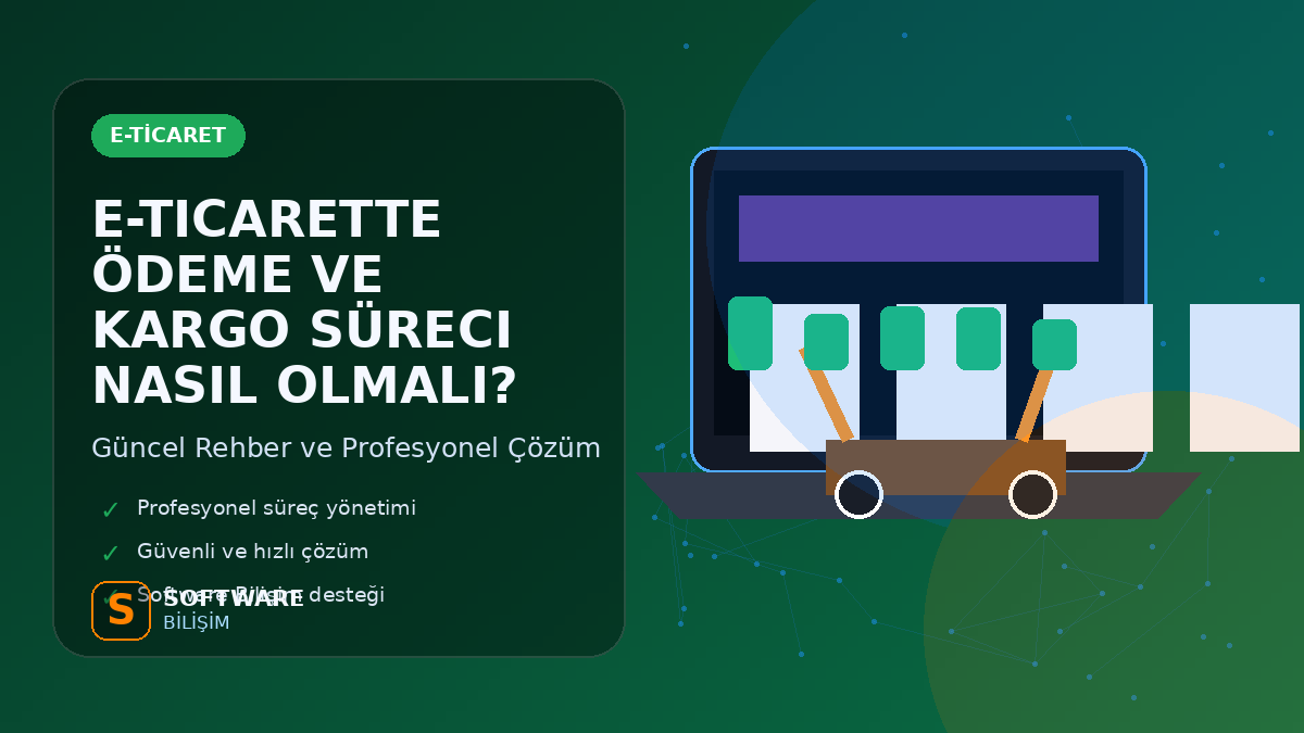 E-Ticarette Ödeme ve Kargo Süreci Nasıl Olmalı?